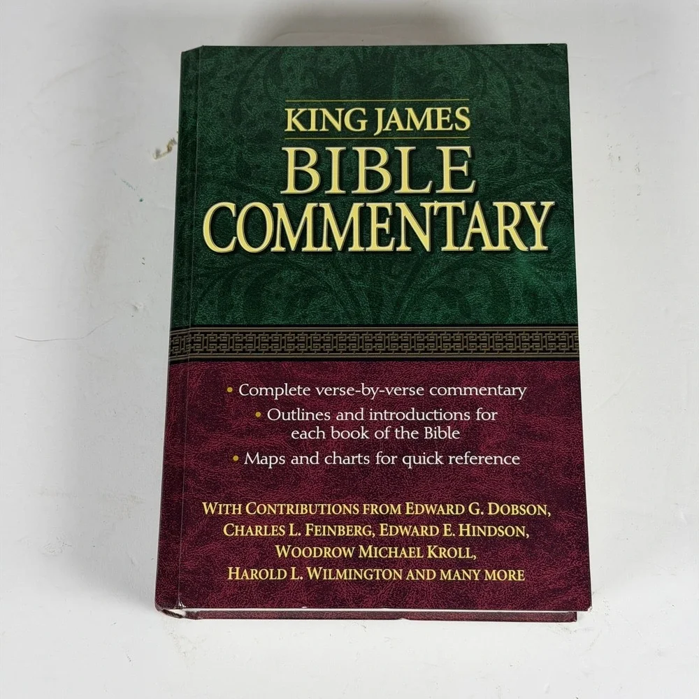 King James Bible Commentary Thomas Nelson Hardcover F-16